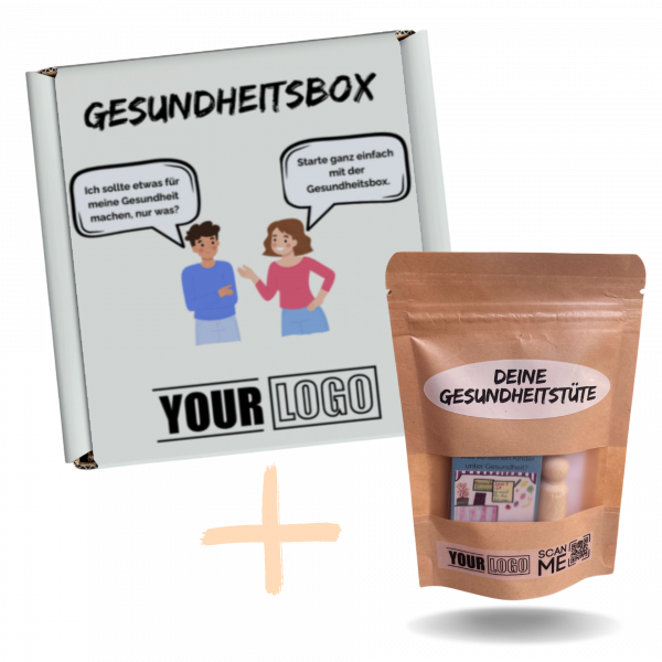 Testpaket Gesundheitsbox und Gesundheitstüte